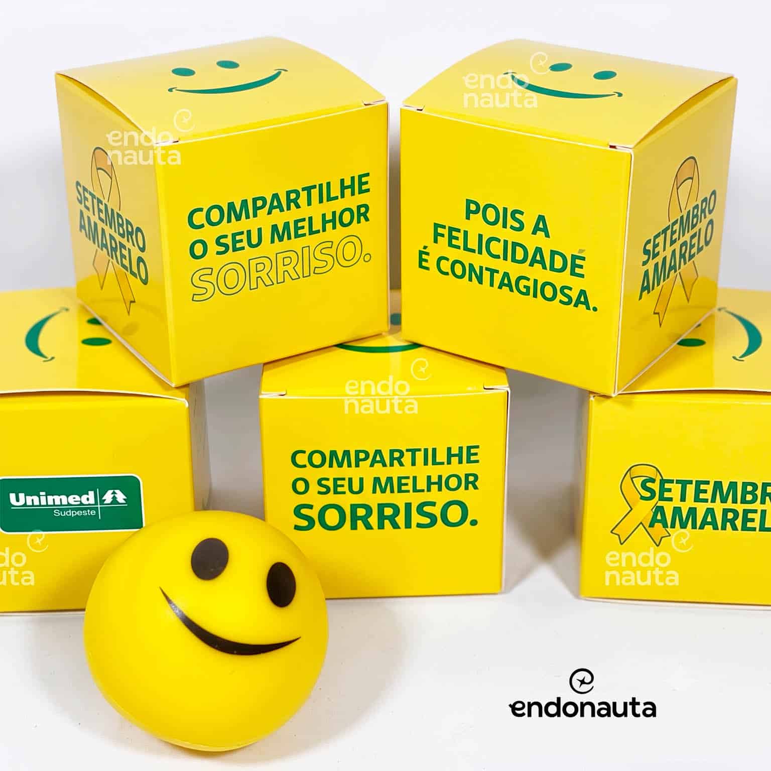 Caixa Sorriso Setembro Amarelo