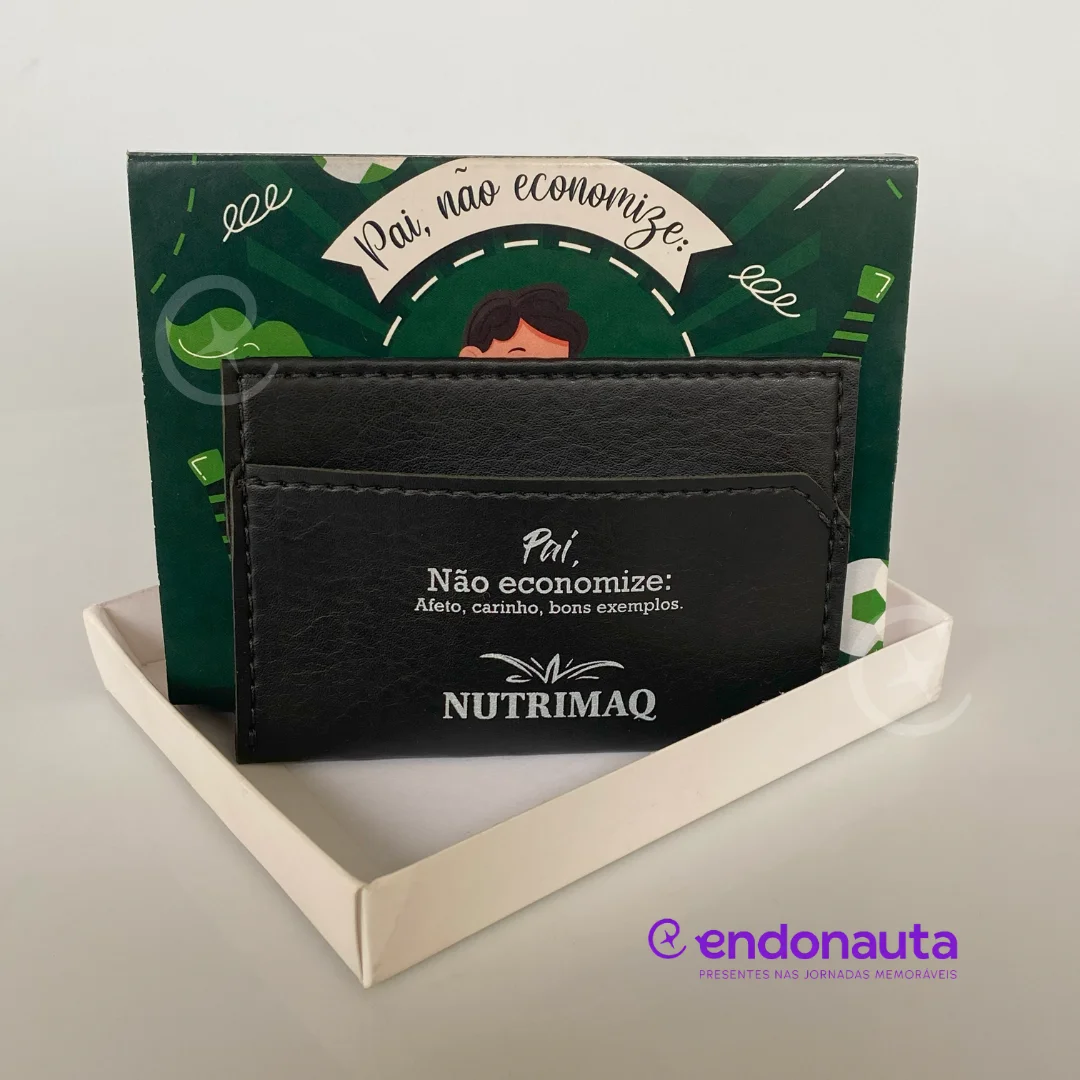 Carteira Não Economize Dia dos Pais - Carteira Personalizada