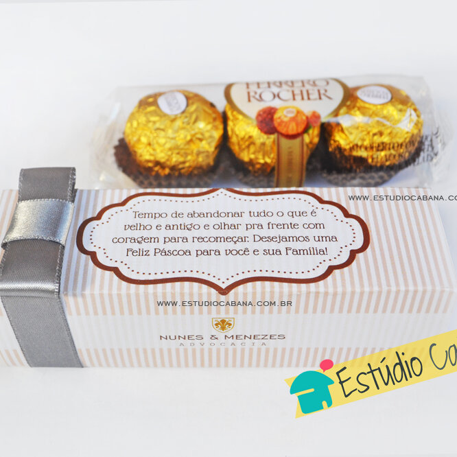 CAIXA FERRERO ROCHER PERSONALIZADA