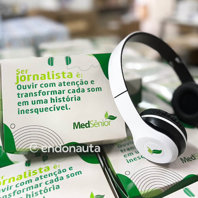 KIT OUVIR COM O CORAÇÃO FONE BLUETOOTH