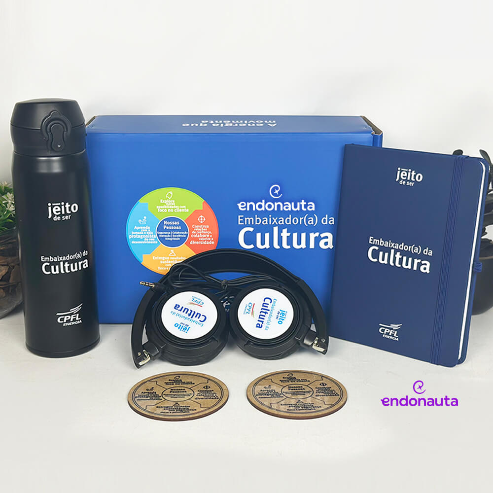 Kit Boas Vindas Embaixador da Cultura