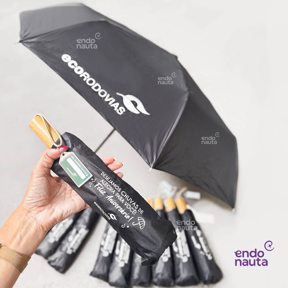 Kit Chuva de Alegria | Guarda-Chuva Personalizado