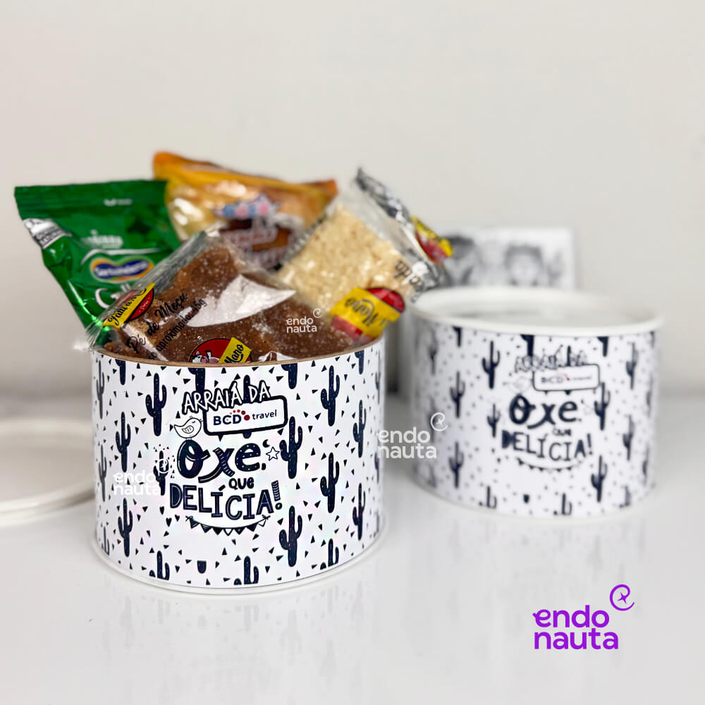 Latinha Mimos de Festa Junina