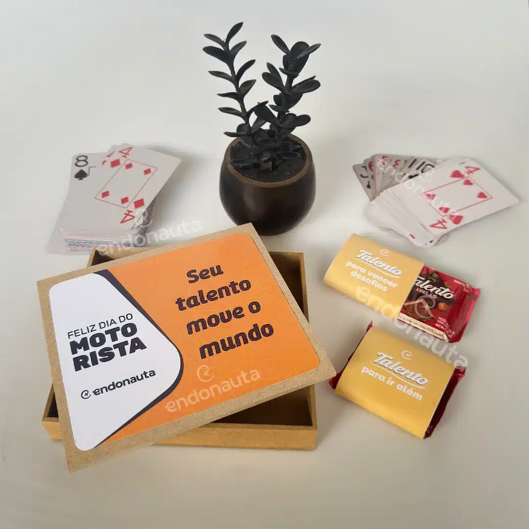 Caixa talento dia do motorista