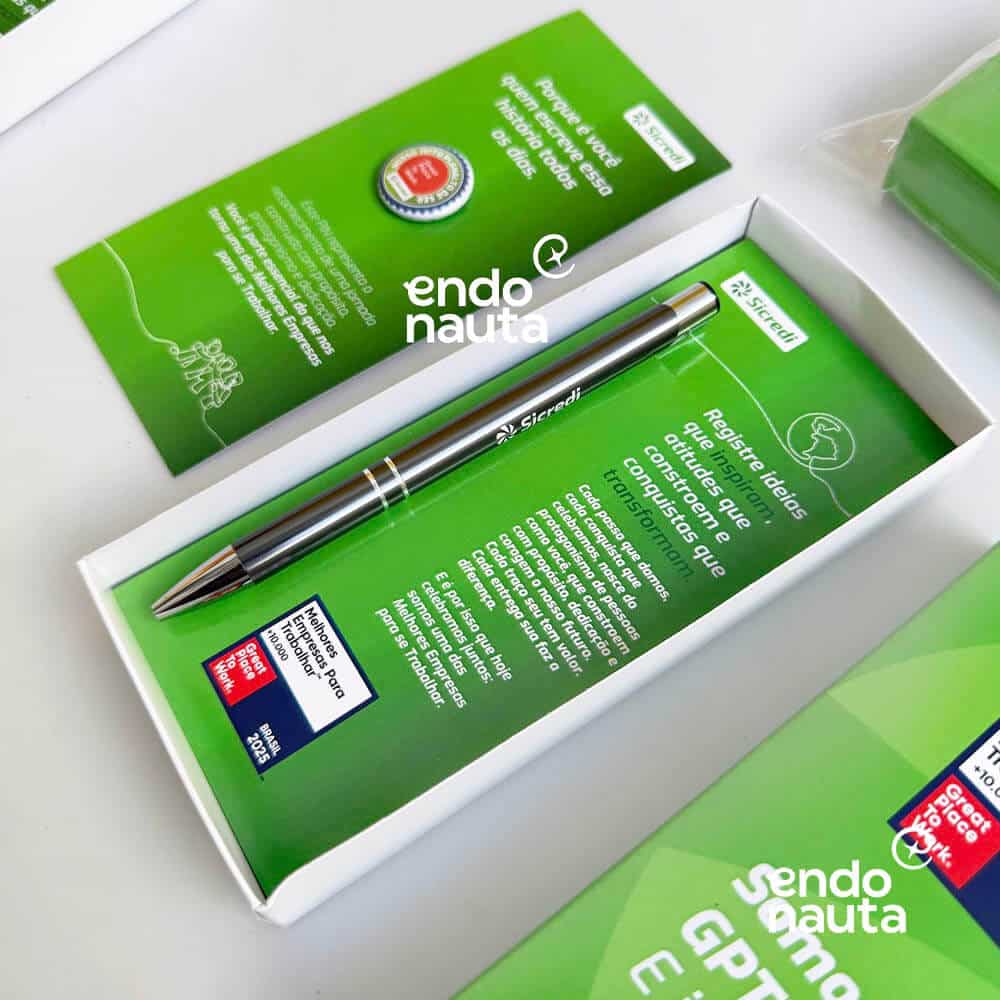 Sicredi - Celebrando o GPTW com os colaboradores 3 KIT DE RECONHECIMENTO GPTW SICREDI ENDONAUTA