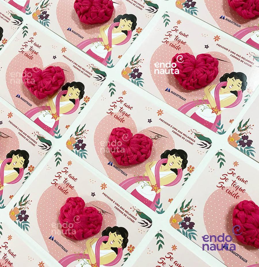 Cartão Amor Outubro Rosa