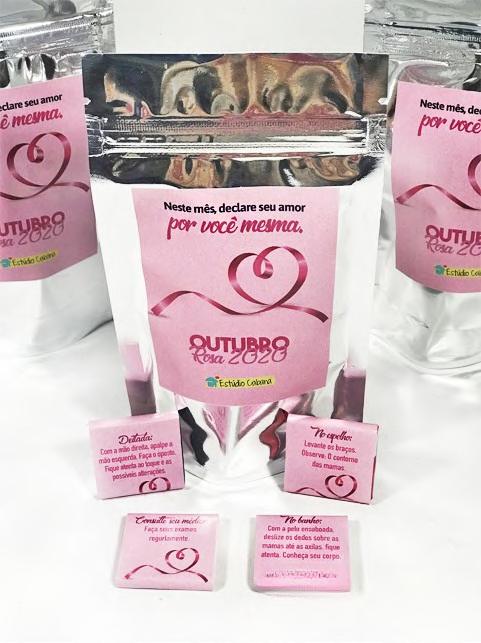 Saquinho dos Desejos — Outubro Rosa